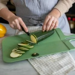 Koziol Faltbares Schneidebrett SNAP In Grün S -Casserole shop 7251 SNAP L 703 4