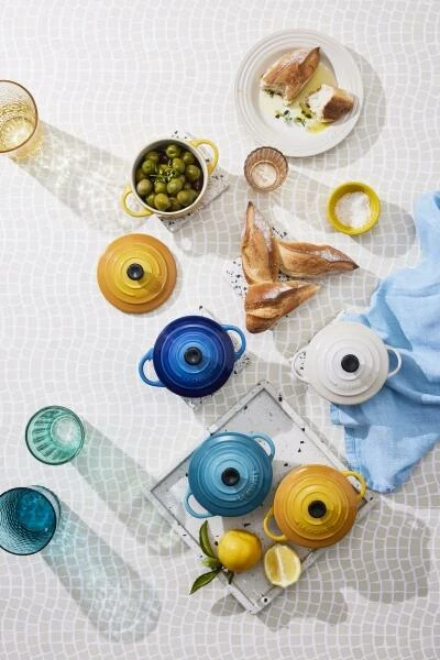 Le Creuset Mini-Cocotten Riviera, 4er-Set 4 Le Creuset Mini-Cocotten Riviera, 4er-Set – Bild 2