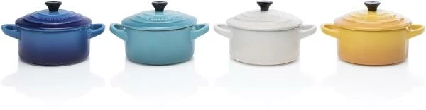 Le Creuset Mini-Cocotten Riviera, 4er-Set 3 Le Creuset Mini-Cocotten Riviera, 4er-Set