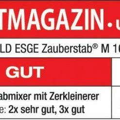 ESGE Zauberstab ESGE-Zauberstab Stabmixer M 160 Gourmet -Casserole shop 90610 ESGE Zauberstab M 160 G TSTMAGAZIN