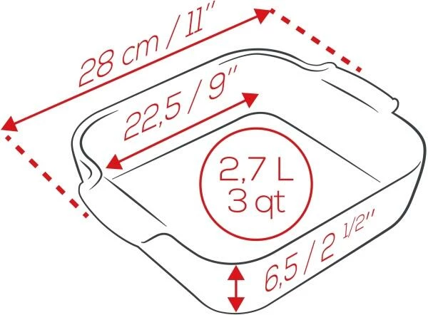 Appolia Auflaufform Quadratisch In Ecru 21 Cm / 1,1 Liter 14 Appolia Auflaufform Quadratisch In Ecru 21 Cm / 1,1 Liter – Bild 12