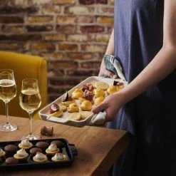 Appolia Vorspeisenplatte 40 Cm In Ecru -Casserole shop APPOLIA Plaque Mignardises 60701 PIXEL BECHAMEL