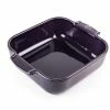 Appolia Auflaufform Quadratisch In Aubergine 36 Cm / 5,4 Liter -Casserole shop APPOLIA aubergine CARRE 21 61067 2