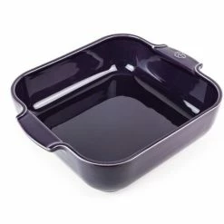 Appolia Auflaufform Quadratisch In Aubergine 28 Cm / 2,7 Liter -Casserole shop APPOLIA aubergine CARRE 28 61050 1