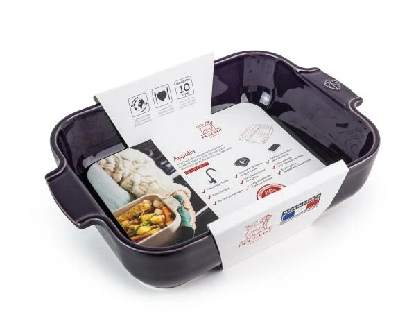 Appolia Auflaufform Rechteckig In Aubergine 32 Cm / 2,7 Liter 7 Appolia Auflaufform Rechteckig In Aubergine 32 Cm / 2,7 Liter – Bild 5