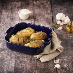 Appolia Auflaufform Quadratisch In Blau 28 Cm / 2,7 Liter -Casserole shop APPOLIA carre moyen bleu 60190 60152 PIXEL BECHAMEL 1