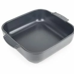 Appolia Auflaufform Quadratisch In Schiefergrau 21 Cm / 1,1 Liter -Casserole shop APPOLIA plat carre ardoise 28 cm 60183 1