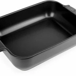 Appolia Auflaufform Rechteckig In Satin-schwarz 32 Cm / 2,7 Liter -Casserole shop APPOLIA plat rectangulaire noir black satin 32 cm 61500 2