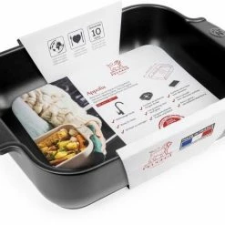 Appolia Auflaufform Rechteckig In Satin-schwarz 36 Cm / 3,8 Liter 20 Appolia Auflaufform Rechteckig In Satin-schwarz 36 Cm / 3,8 Liter -Casserole shop APPOLIA plat rectangulaire noir black satin 32 cm 61500 packaging 3