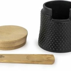 PEUGEOT Pfeffermühle Bali Tempel Der Gewürze Mit Salzschälchen Als Geschenkbox -Casserole shop BALI FONTE pot sel noir OUVERT