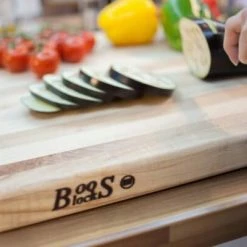 Boos Blocks Schneidebrett Professional R Aus Ahorn, 4 Cm 46 X 31 X 4 Cm/ 4,5 Kg -Casserole shop Boos Blocks 4869 2 l