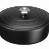 Le Creuset Bräter Signature Oval In Schwarz 33 Cm / 7,5 L -Casserole shop Braeter Signature oval schwarz xl 3