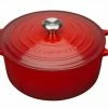 Le Creuset Bräter Signature Rund In Kirschrot 28 Cm / 6,7 L / 12, 5 Cm / 22 Cm -Casserole shop Braeter Signature rund kirschrot xl 5
