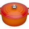 Le Creuset Bräter Signature Rund In Ofenrot 22 Cm / 3,3 L 2 Le Creuset Bräter Signature Rund In Ofenrot 22 Cm / 3,3 L -Casserole shop Braeter Signature rund ofenrot xl 2