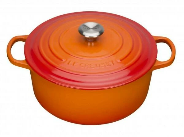 Le Creuset Bräter Signature Rund In Ofenrot 24 Cm / 4,2 L 3 Le Creuset Bräter Signature Rund In Ofenrot 24 Cm / 4,2 L