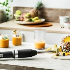 KitchenAid Kabelloser Stabmixer In Matt Schwarz -Casserole shop CORDLESS CHARCOAL GREY SMOOTHIE 523 BM