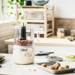 KitchenAid Kabelloser Zerkleinerer In Creme -Casserole shop CORDLESS CHOPPER BLISS BALLS 816