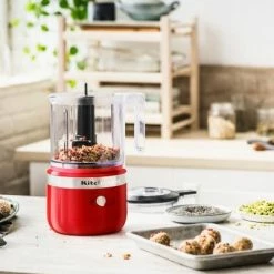 KitchenAid Kabelloser Zerkleinerer In Empire Rot -Casserole shop CORDLESS CHOPPER BLISS BALLS 816 ER