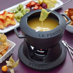 Staub Fondueset Aus Gusseisen In Schwarz 16 Cm / 12,5 Cm / 8,4 Cm / 1,1 L -Casserole shop C Users Swanhild AppData Local Temp Temp1 neu 1 l