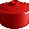 Emile Henry Schmortopf Rund In Granatapfel 28 Cm / 20 Cm / 12,5 Cm / 5,3 Liter / 4 Kg 2 Emile Henry Schmortopf Rund In Granatapfel 28 Cm / 20 Cm / 12,5 Cm / 5,3 Liter / 4 Kg -Casserole shop EH 4525 344525 CocotteRonde RoundStewPot 1Main 2