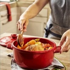 Emile Henry Schmortopf Rund In Fusain 20 Cm / 16 Cm / 10 Cm / 2,5 Liter -Casserole shop EH 45XX Life CocotteRonde RoundPot PotAuFeu V