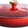 Le Creuset Gourmet-Profitopf Eiffelturm In Kirschrot 30 Cm -Casserole shop Gourmet Profitopf 30cm kirschrot