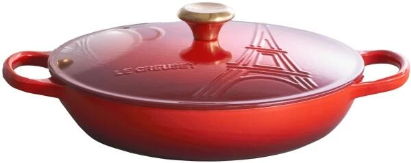 Le Creuset Gourmet-Profitopf Eiffelturm In Kirschrot 30 Cm 3 Le Creuset Gourmet-Profitopf Eiffelturm In Kirschrot 30 Cm