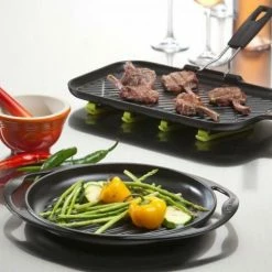 Steakgrillpfanne Rechteckig Aus Gusseisen Von Le Creuset -Casserole shop Gusseisen 25 klein 1 l