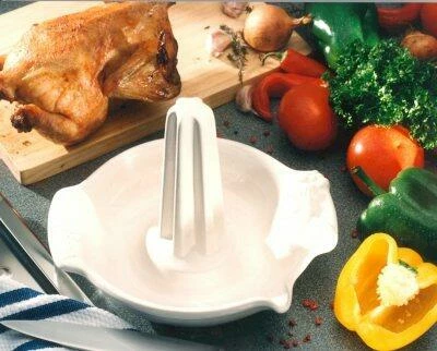 Römertopf Hähnchenbräter Chicko Weiß Weiß 4 Römertopf Hähnchenbräter Chicko Weiß Weiß – Bild 2