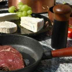 Skeppshult Servierpfanne Mit Holzgriff, Klein -Casserole shop Image Bild Kupfer und Gusseisen 4 neu 1 l