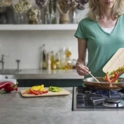 Joseph Joseph Faltbares Schneidebrett Chop2Pot Bamboo 25,5 Cm X 21 Cm -Casserole shop JJ Chop2Pot Bamboo Small 60111 IS1 extended