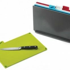 Joseph Joseph Schneidebretter-Set Index Groß In Graphit, 4-tlg. -Casserole shop JJ index reg graphite 60132 CO2 neu l