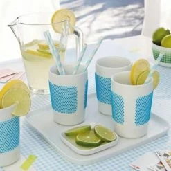 Kahla Tradition Bowl 14 Cm Rund In Blau Saks 9 Kahla Tradition Bowl 14 Cm Rund In Blau Saks -Casserole shop KAHLA Sommer Five Senses Dots cyan 2 300DPI 8 l