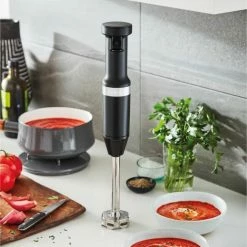 KitchenAid Stabmixer Set In Empire Rot, Kabelgebunden -Casserole shop KA Blender Ambiente