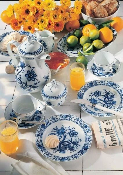 Kahla Rossella Suppenteller 22 Cm In Zwiebelmuster 4 Kahla Rossella Suppenteller 22 Cm In Zwiebelmuster – Bild 2