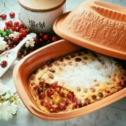 Römertopf Klassik Groß 15 Römertopf Klassik Groß -Casserole shop Kirschauflauf neu 2