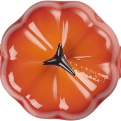 Le Creuset Kürbisförmchen Mit Deckel In Ofenrot -Casserole shop LC 20200807 ZS PS NS 61802350900003 004