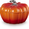 Le Creuset Kürbis-Bräter Signature 24 Cm In Ofenrot -Casserole shop LC 20220602 HL PS FS 21238240902430 001
