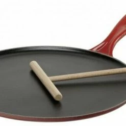 Le Creuset Crepes-Pfanne Aus Gusseisen In Kirschrot