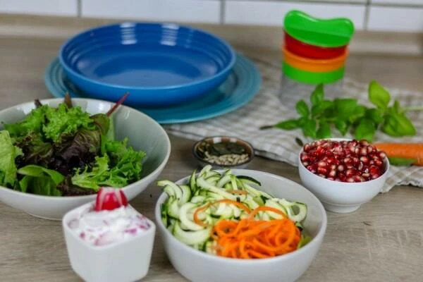 Oxo Good Grips Spiralschneider Mit 3 Klingen 5 Oxo Good Grips Spiralschneider Mit 3 Klingen – Bild 3