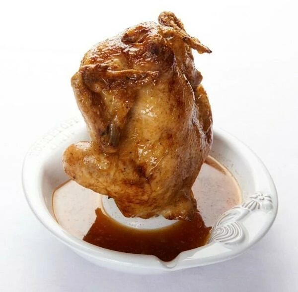 Römertopf Hähnchenbräter Chicko Weiß Weiß 5 Römertopf Hähnchenbräter Chicko Weiß Weiß – Bild 3