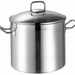 Schulte-Ufer XXL-Topf ProfessPlus I, Hoch 24 Cm / 22 Cm / 20 Cm / 28 Cm / 9 Liter / 35 Cm / 2,7 Kg