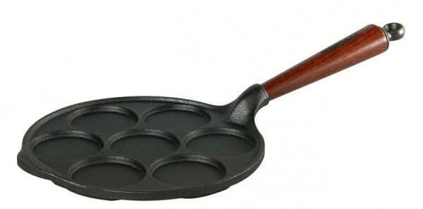 Skeppshult Pfannkuchenpfanne 7er Mit Holzgriff 3 Skeppshult Pfannkuchenpfanne 7er Mit Holzgriff
