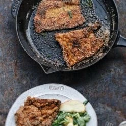 Staub Bratpfanne Mit Gusseisengriff In Schwarz -Casserole shop Staub Bratpfanne Gusseisengriff Schnitzel LD