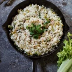 Staub Bratpfanne Mit Gusseisengriff In Schwarz -Casserole shop Staub Bratpfanne Gusseisengriff Spargel Risotto LD1