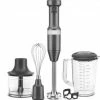 KitchenAid Stabmixer Set In Dunkelgrau, Kabelgebunden -Casserole shop additional p191291kp 072z CordedHandBlender DG