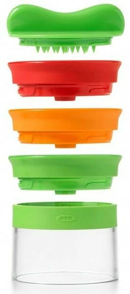 Oxo Good Grips Spiralschneider Mit 3 Klingen 3 Oxo Good Grips Spiralschneider Mit 3 Klingen