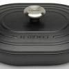 Le Creuset Oblong Signature In Schwarz 2 Le Creuset Oblong Signature In Schwarz -Casserole shop web 21112310000430