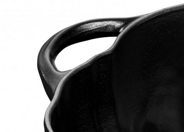 Staub Kürbis Cocotte Keramik In Schwarz 0,5 L / 16 Cm / 12,2 Cm / 10,5 Cm 6 Staub Kürbis Cocotte Keramik In Schwarz 0,5 L / 16 Cm / 12,2 Cm / 10,5 Cm – Bild 4