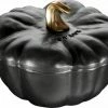 Staub Kürbis Cocotte Keramik In Schwarz 0,7 L / 18,5 Cm / 14,8 Cm / 11 Cm -Casserole shop web 40508313 xl 1